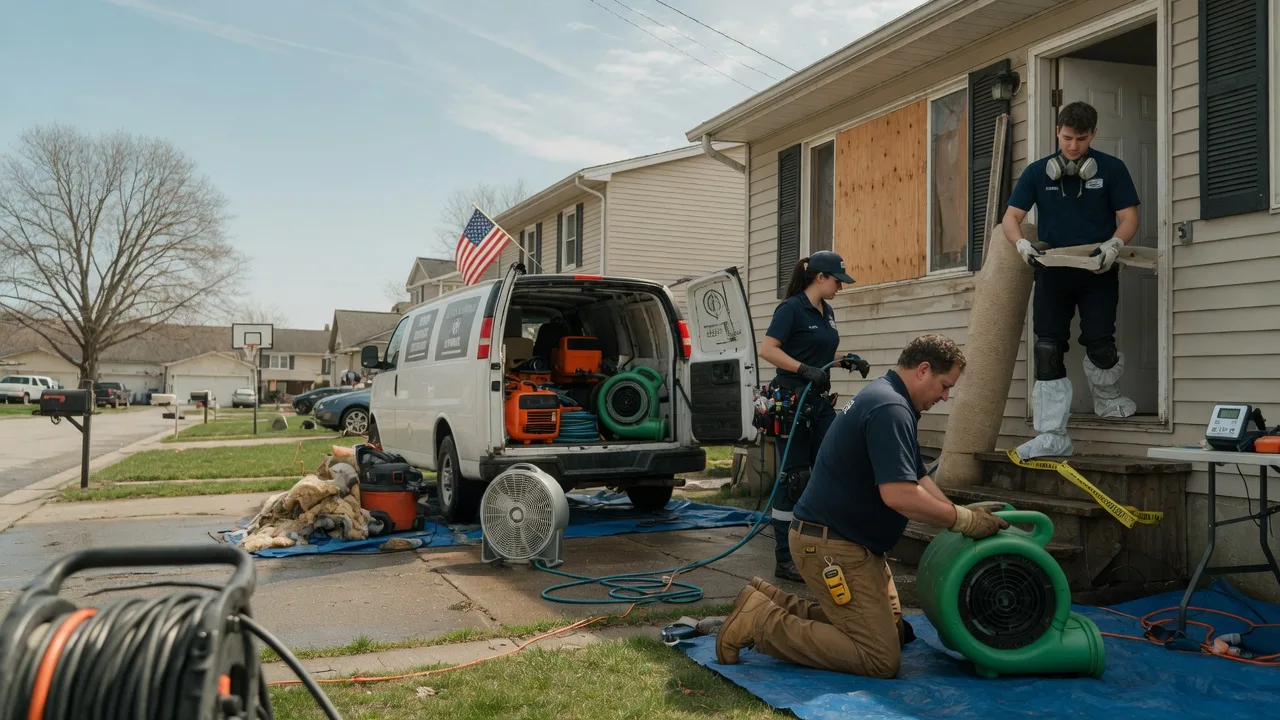 Water Damage Restoration in Eakly, OK near me